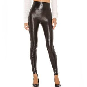 Women’s Spanx Faux Leather Croc Shine Legging High Rise | Medium